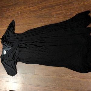 BHLDN wedding dress. Black size 16. Zipped back